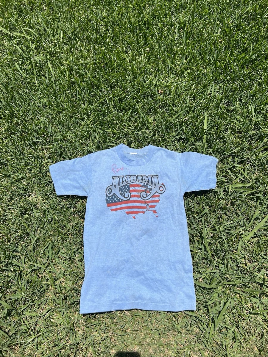 80s ビンテージ ALABAMA アラバマ バンド Tシャツ Vintage 80s Alabama Band Concert Tour 3/4 Sleeve T-Shirt USA