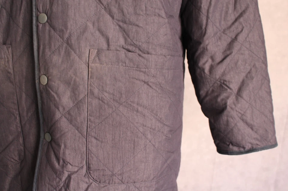 Chaqueta Abrigo Reversible Levi's Hecha y Hecha a Mano Nueva con Etiquetas $348 Para Hombre Talla Pequeña Azul Marino Foto 3 de 4