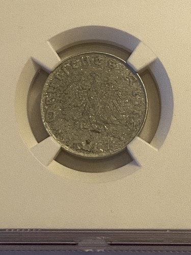 Germany Allied Occupation 10 Pfennig 1947 E NGC - Picture 4 of 5