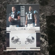 2010 PANINI ROOKIES & STARS STUDIO ROOKIES COMBO JIMMY CLAUSEN BRANDON LAFELL 