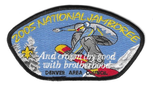 BSA JSP CONSEJO DEL ÁREA DE DENVER 2005 JAMBOREE NACIONAL CON SNOWBOARDER - Imagen 3 de 3