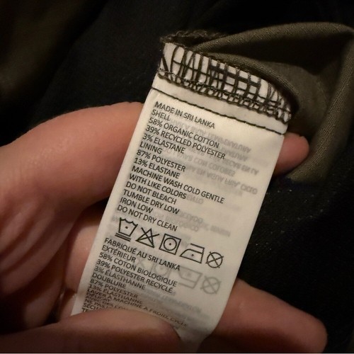 Pantalón Corto Prana Double Peak en Marrón Barro Tostado Talla 14 NUEVO - Imagen 8 de 12