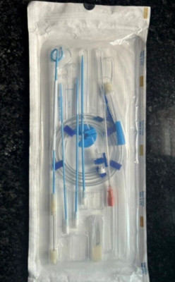 PCN Catheter Set  10 Fr x 30cm  Pigtail STERILISED  SET OF  5 ,  Free Shipping.