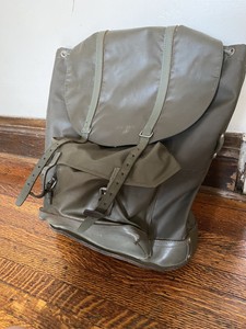 swiss rubberized rucksack