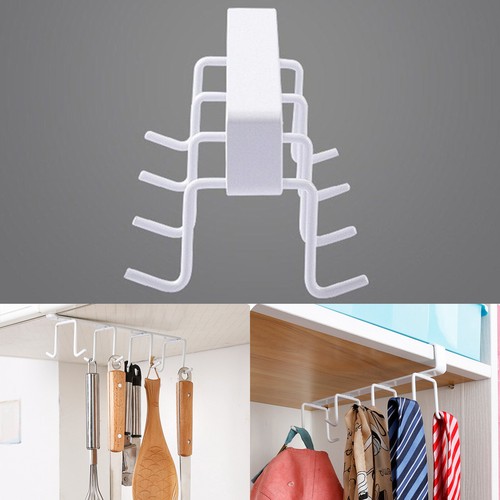 Kitchen Cupboard Hanger Paper Racks Cup Mug Hanging Storage Holder Under Cabinet - Picture 20 of 23
