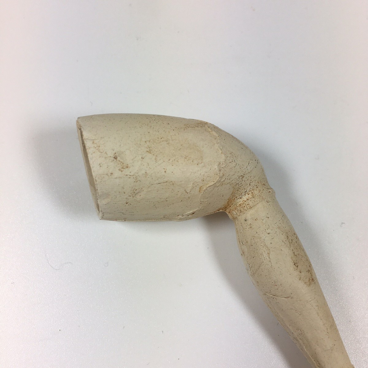 Unusual Vintage Clay Pipe In The Form Of A Lady