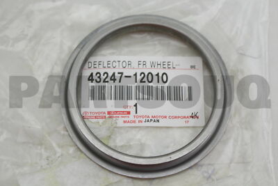 4324712010 Genuine Toyota DEFLECTER, REAR WHEEL BEARING DUST