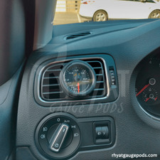 VW Polo 6R 52mm - Zusatzinstrumente Halter Manometer Messgerät Gauge Pod