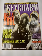 DE LA SOUL, MACKIE CR1604-VLZ, Roland DJ-70mkII Kurzweil, 1996 KEYBOARD Magazine