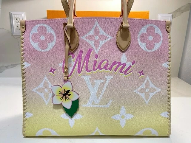 Louis Vuitton Brand New OnTheGo GM Tote Bag-Miami Resort 2021 Collection  Limited