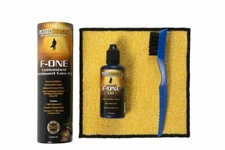 MusicNomad MN125 F-ONE Unfinished Fretboard Care Kit - Oil, Cloth, Brush
