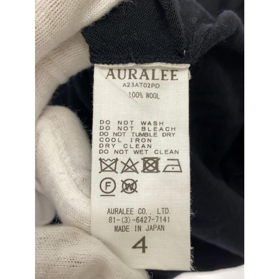 AURALEE 23AW Super High Gauze Wool Knit Turtle Size: 4 Black AURALEE 23AW Super High Gauze Wool Knit Turtle Size: 4 Black
