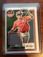 2022 Panini Stars & Stripes USA James Tronstein Baseball Materials #USAM-JN 