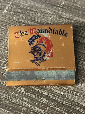 VINTAGE Matchbook - THE Roundtable - EAST 50TH ST. New York City FRONT STRIKE