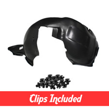 Passenger Side Fender Liner W Clips For 2011-2018 Volkswagen Jetta Vw1249120