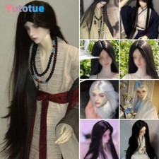 Yutotue Doll's Long Straight Wig for 1/3 1/4 1/6 BJD SD Doll DIY Dolls Hair Wigs