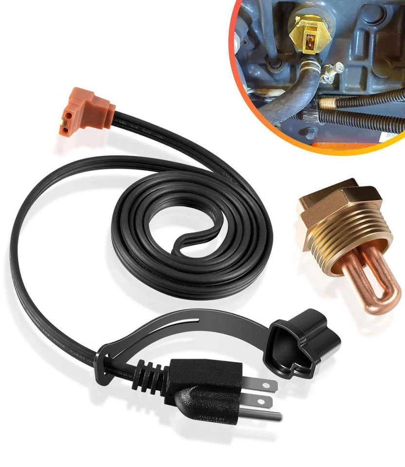 Engine Heater 3100003 Engine Block Immersion Heater for Eagle, Jaguar, Jeep Foto 2 de 4
