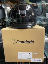 Samshield® Shadowglossy HELMET - BLACK - MEDIUM