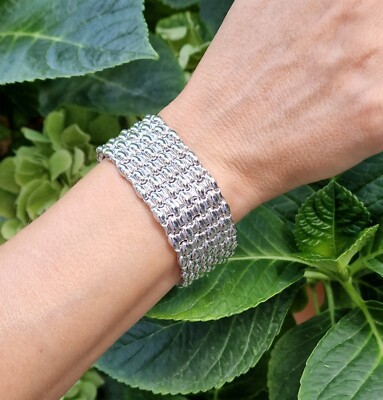 Bracciale Donna CHIMENTO in oro bianco 18 kt 750 double face art