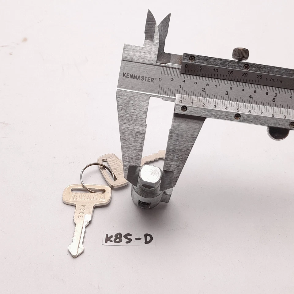 Trava de direção YAMAHA DT100 125 DT250 DT400 RX100 SR185 XT250 NOVA NA CAIXA - Imagem 4 de 4