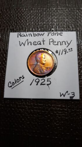 Tęczowe kolory Penny pszenicy 1925 W-3 - Zdjęcie 1 z 2