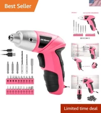 Compact 27-Piece Cordless Screwdriver Set – Automatic 3.6V Power Tool