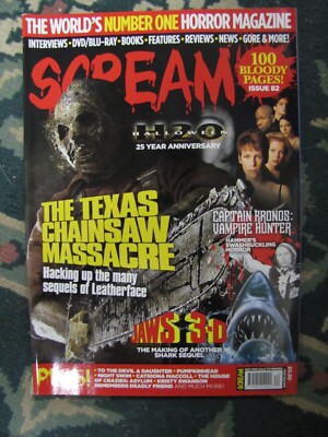 Scream 82-Captian Kronos Vampire Hunter  & Texas Chainsaw Massacre  BRAND NEW
