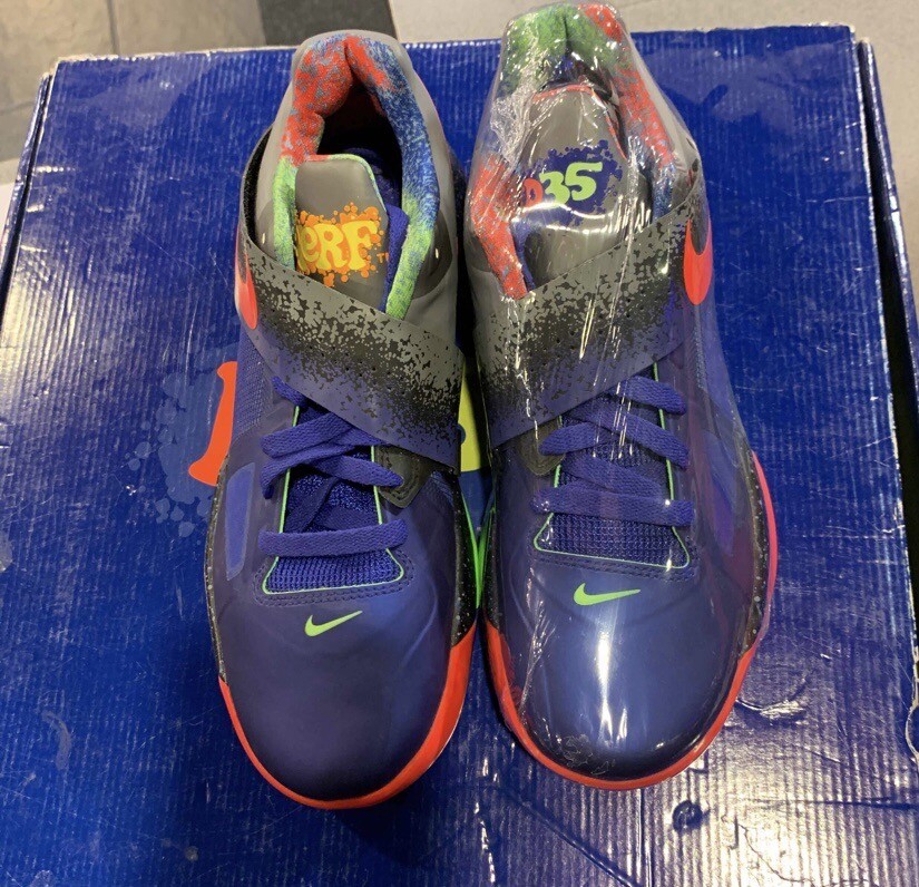 Size 8 - Nike Zoom KD 4 Nerf 2011 Rare ( Slight Damaged box