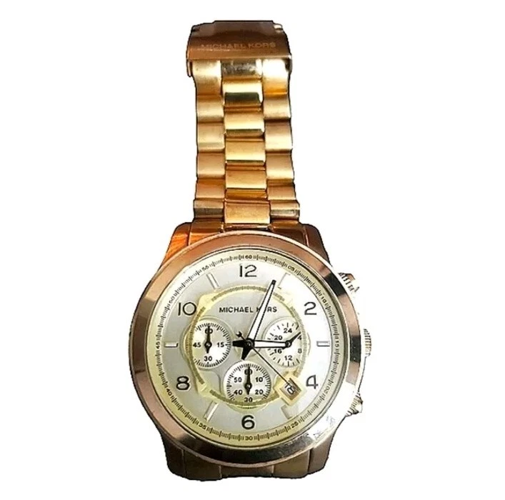 Reloj para mujer Michael Kors Runway blanco - MK5145 Foto 4 de 4