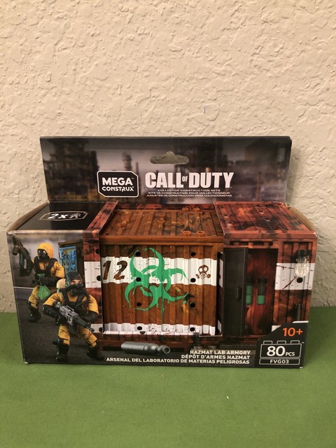 2018 MEGA Construx Call of Duty Hazmat Lab Armory 80 Pcs. Fvg03 for sale online | eBay