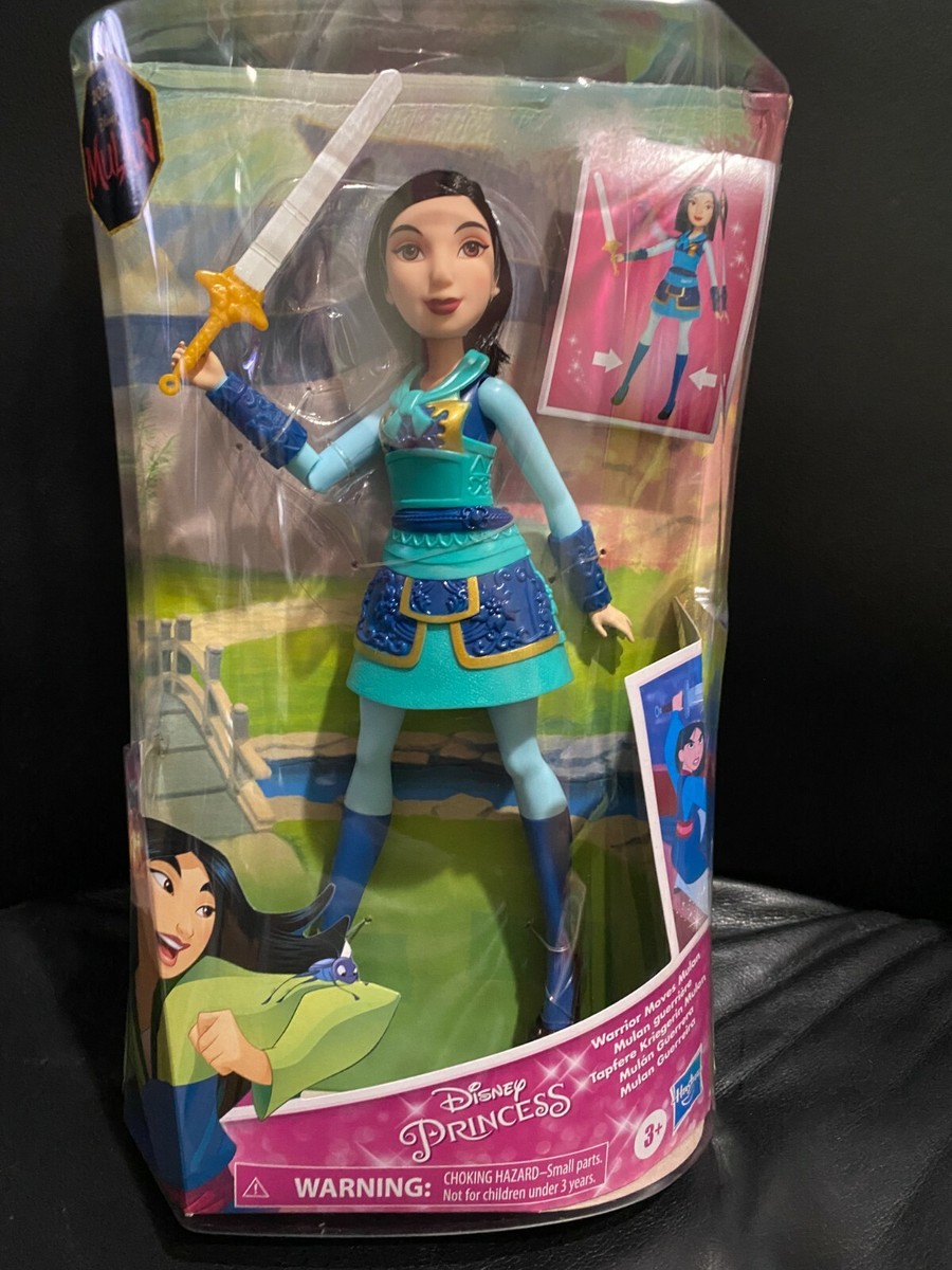 Hasbro Disney Princess Warrior Moves Mulan Doll Action Figure 12