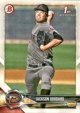 2018 BOWMAN DRAFT 1ST BASE PAPER PROSPECT #BD147 JACKSON GODDARD