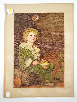 Lindhorst Tapisserie Needlepoint Bubbles John Everett Millais Art Wall Tapestry