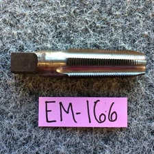 Greenfield 3/4-14 NPT Taper Pipe Tap  flute starter taper & Bottoming Tap CNC