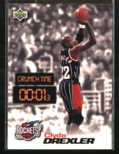 Clyde Drexler 1997 Upper Deck Nestle Crunch Time #CT32 BASKETBALL Card