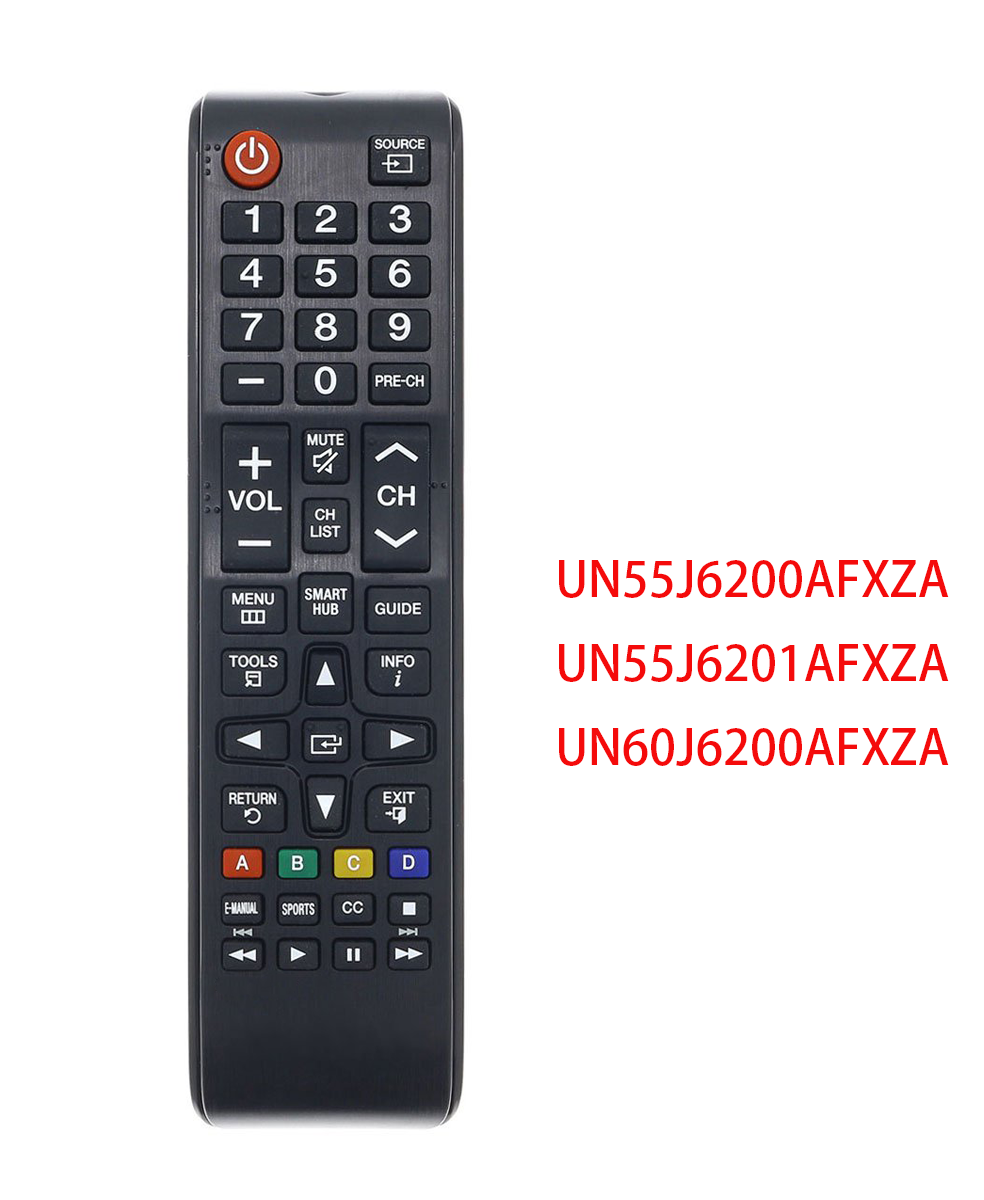 Samsung TV Replace Remote for UN55J6200AFXZA UN55J6201AFXZA UN60J6200AFXZA