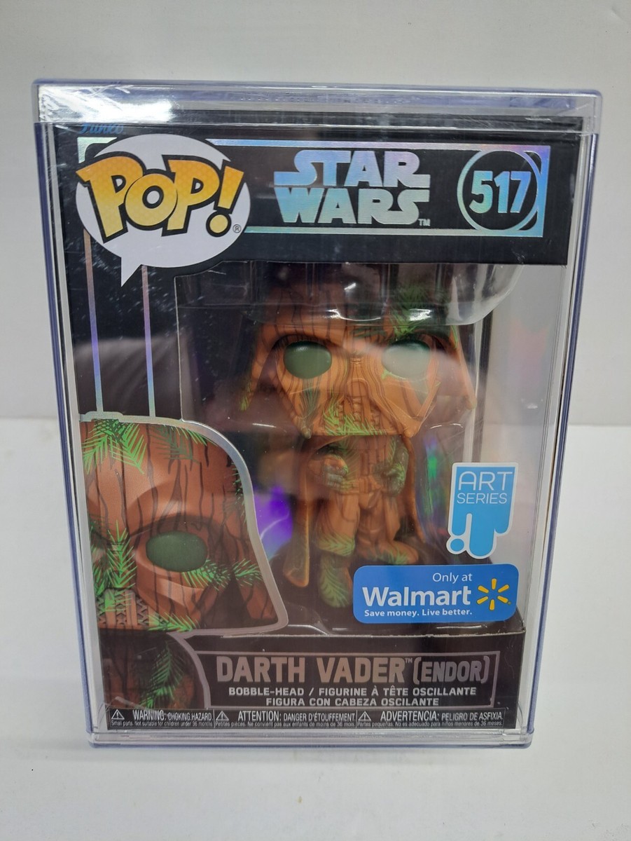 Funko Pop Star Wars Darth Vader Endor #517 Walmart Exclusive Art