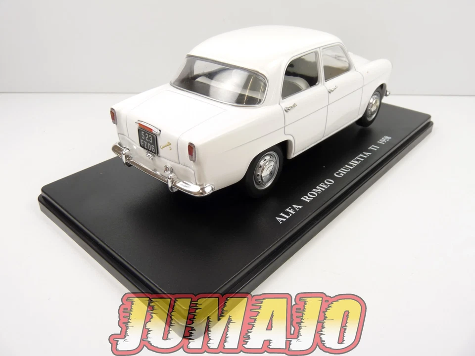 VQV76 Voiture 1/24 Hachette : ALFA ROMEO Giulietta TI 1958 - Photo 3/4