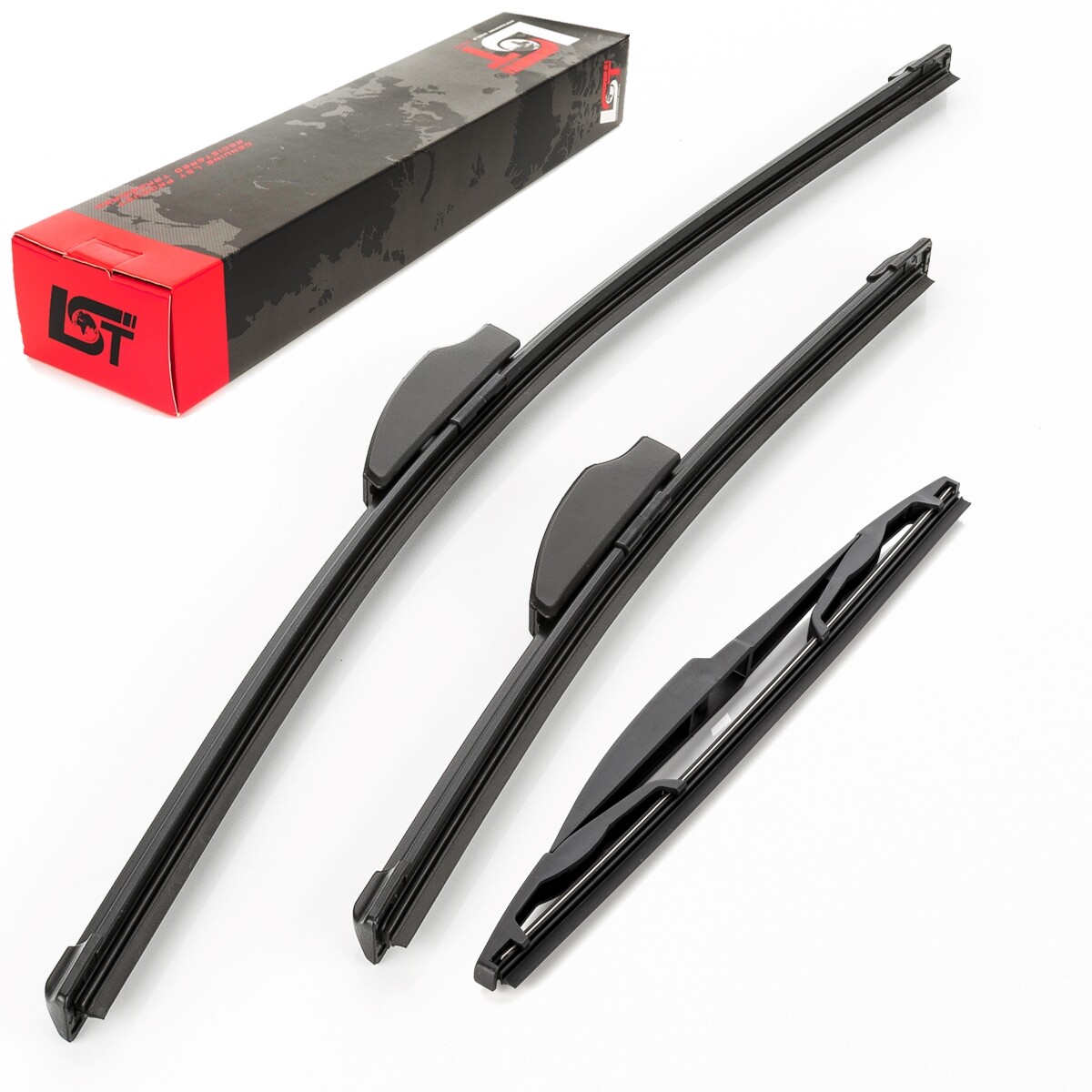 Front wiper + rear wiper windshield wiper set for SUZUKI CELERIO