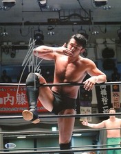 Katsuyori Shibata Signed 11x14 Photo BAS COA New Japan Pro Wrestling Autograph 4
