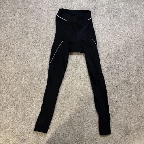 Castelli Sorpasso Insulated Bib Tights Small Cycling Padded Black