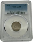 1872 Indian Head Cent, PCGS AU55, Attractive Original Coin.