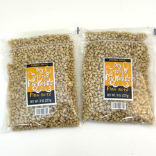 2 Pack New Trader Joe's Dry Toasted Pignolias Pine Nuts 8oz Each