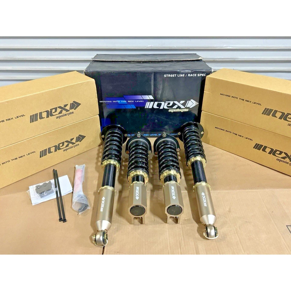 🔥NEX Racing S14 Street Spec Coilover Kit para Nissan 240sx Zenki Kouki 1995-1998 Foto 2 de 4