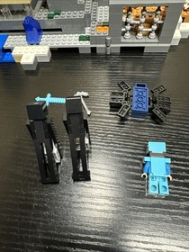 Lego 21124 Minecraft The End Portal 100% Complete with Manuals NO Box A3