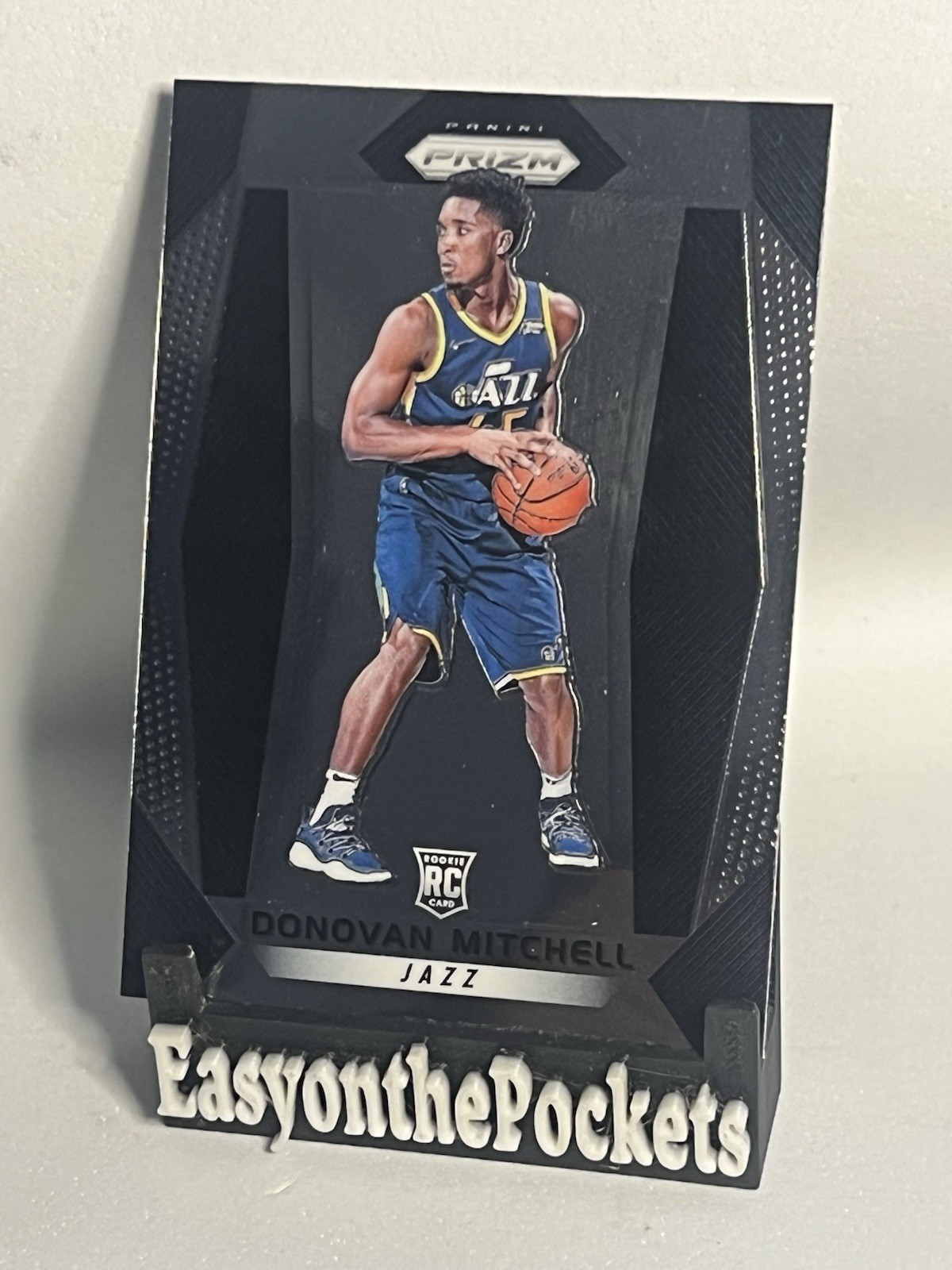 2017-18 Panini Prizm Donovan Mitchell Silver RC #117 Jazz Cavs