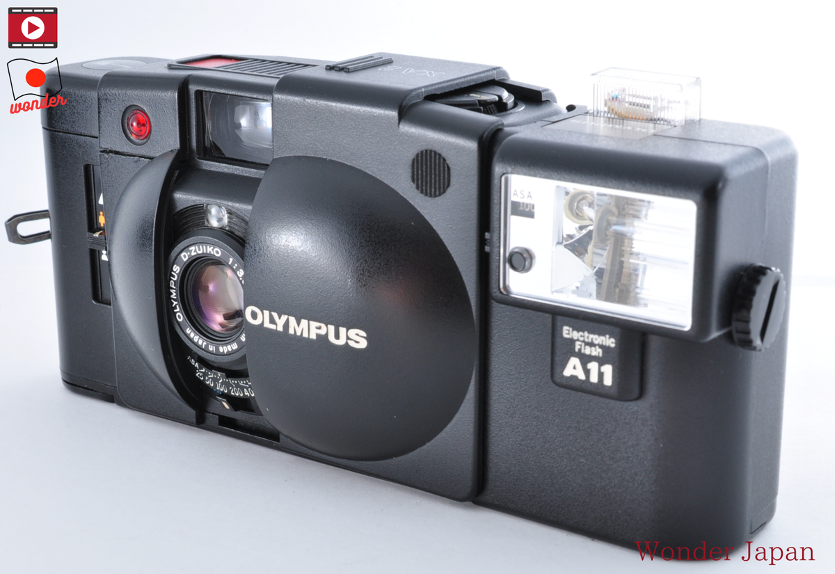 Near Mint] Olympus XA2 Point & shoot 35mm Film Camera w/ A11