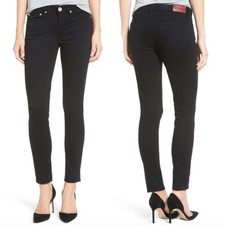 Strom Panther Black Tio Skinny Jeans USA Made Goth Minimalist Luxury Size 28