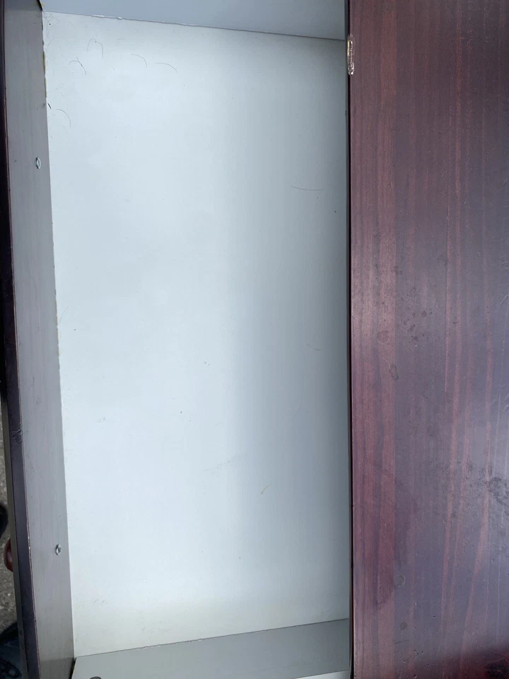 Cherrywood Dresser With 4 Doors Great Condition Great For Bedroom Or Nursery’s - Image 4 of 4