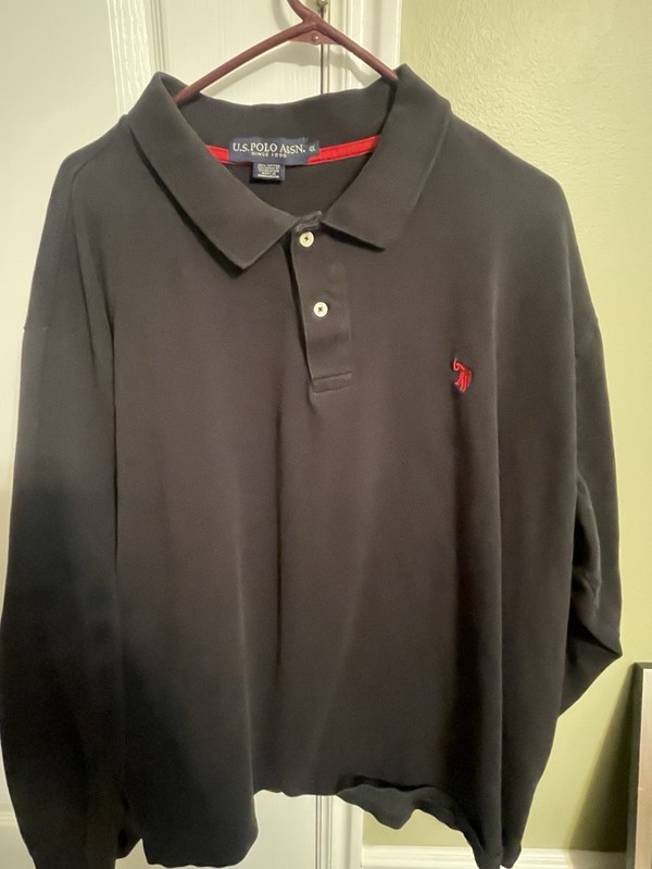 Ralph Lauren Mens Blue Plaid Button down long sleeve Shirt Size 4X big